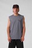 RPM Fast Lane Muscle Tee - Steel Grey