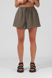 RPM Tilly Shorts - Olive Textured