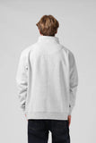 RPM Track 1/4 zip Jumper - White Marle