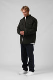 RPM Quilted Jacket - Dark Olive