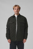 RPM Quilted Jacket - Dark Olive