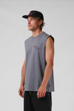 RPM Fast Lane Muscle Tee - Steel Grey