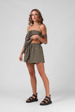 RPM Tilly Shorts - Olive Textured