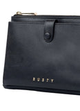 Rusty Grace Leather Pouch - Black.