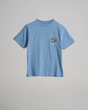 Salty Crew Hot Rod Shark Boys SS Tee - Marine Blue