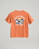 Salty Crew Terror Shark Boys SS Tee - Rust