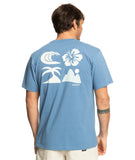 Quiksilver Elemental SS Tee - Coronet Blue