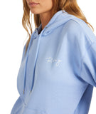 Roxy Perfect Place Hoodie Brushed Jumper - Grapemist