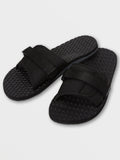 Volcom Eco Recliner Slide - Black