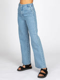 Rusty Cameron High Flare Jeans - Thread Blue