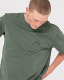 Rusty Competition Wash SS Tee - Shadow Army