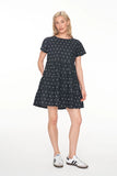 Huffer Bardot Milly Dress - Polka Dot