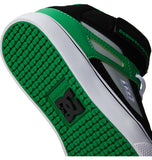 DC Youth Pure High Top EV - Black/Kelly Green