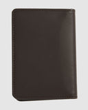 Quiksilver Mack Cardy Wallet - Chocolate Brown