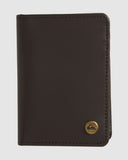 Quiksilver Mack Cardy Wallet - Chocolate Brown