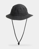 Quiksilver Buckology Bucket Hat - Black/Tarmac