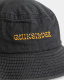 Quiksilver Buckology Bucket Hat - Black/Tarmac