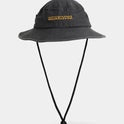 Quiksilver Buckology Bucket Hat - Black/Tarmac