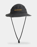 Quiksilver Buckology Bucket Hat - Black/Tarmac