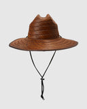 Quiksilver Pierside Taper Straw Hat - Dark Brown