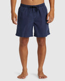 Quiksilver Everyday Surfwash Volley 17" Swim Shorts- Crown Blue