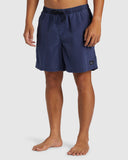 Quiksilver Everyday Surfwash Volley 17" Swim Shorts- Crown Blue