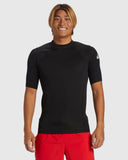 Quiksilver Everyday Heat Short Sleeve Surf Tee Shirt - Black