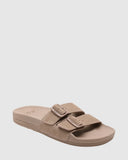 Roxy Slippy Nina Slides - Taupe