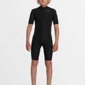 Quiksilver 8-16 Youth Everyday Sessions 2/2 BZ SS Spring Wetsuit - Black