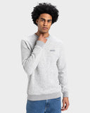 Quiksilver Keller Crew -Light Grey Heather