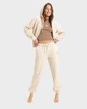 Roxy Perfect Place Pant Brushed - Parchment