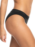 Roxy Active Low Waist Bikini Bottoms - Anthracite