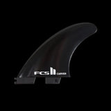 FCSII Carver Glass Flex Tri Fin Set- Black