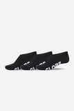 Globe Low Impact Invisible Sock - 3 Pack - Black