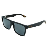 Moana Rd The Bouncer Sunnies - Black/Wood Arms