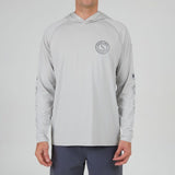 Salty Crew Palomar Preforated Hood - Grey