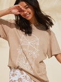 Roxy Mazzy Tee II - Warm Taupe