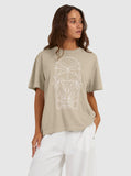 Roxy Mazzy Tee II - Warm Taupe