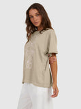 Roxy Mazzy Tee II - Warm Taupe