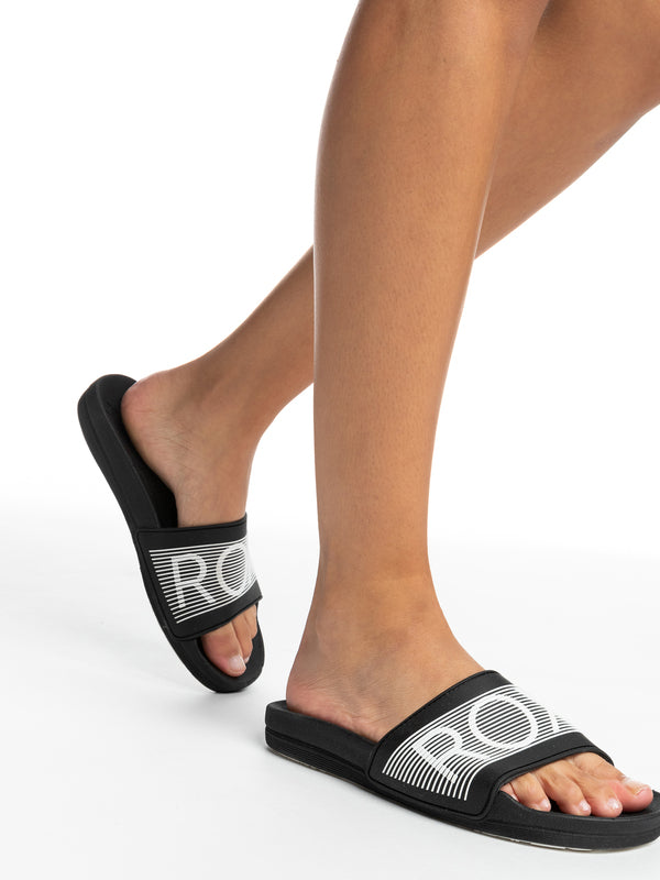 Roxy slippy sale slide sandals