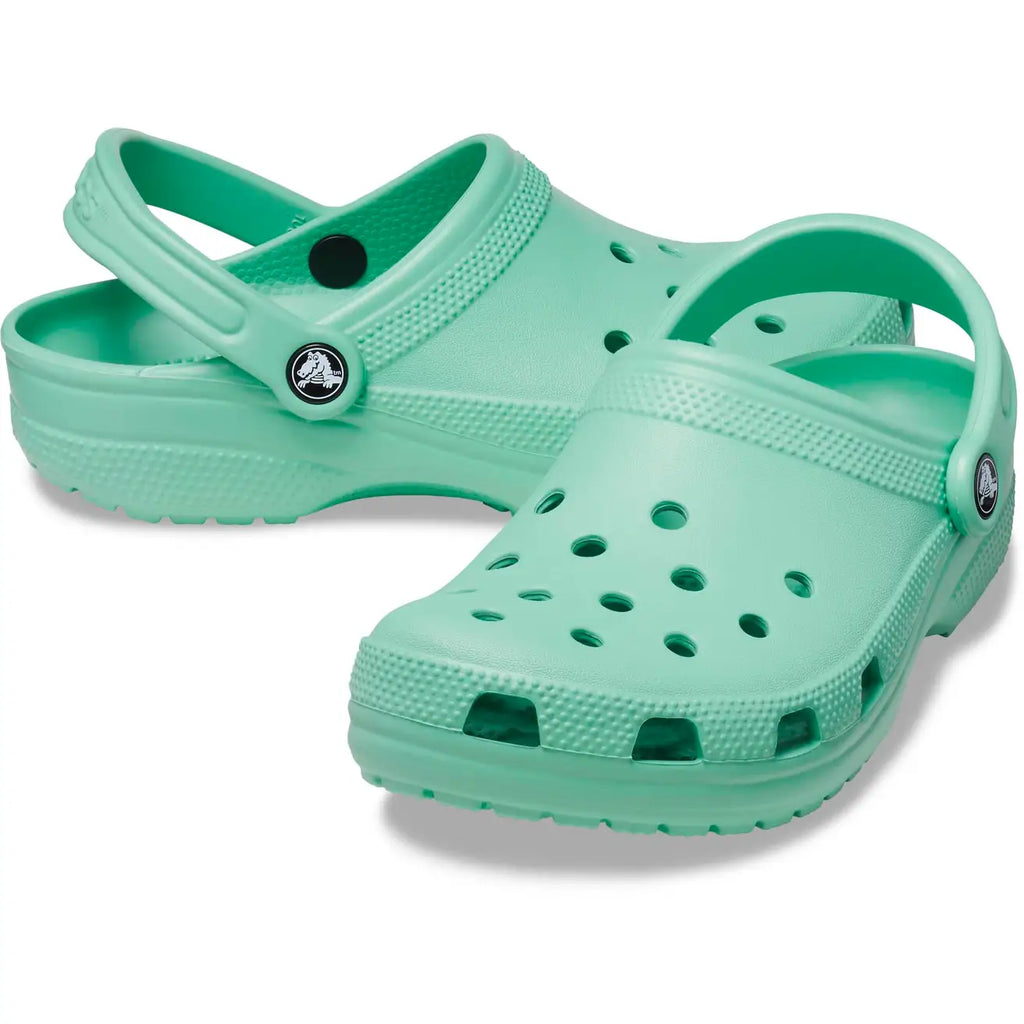 new mint crocs womens